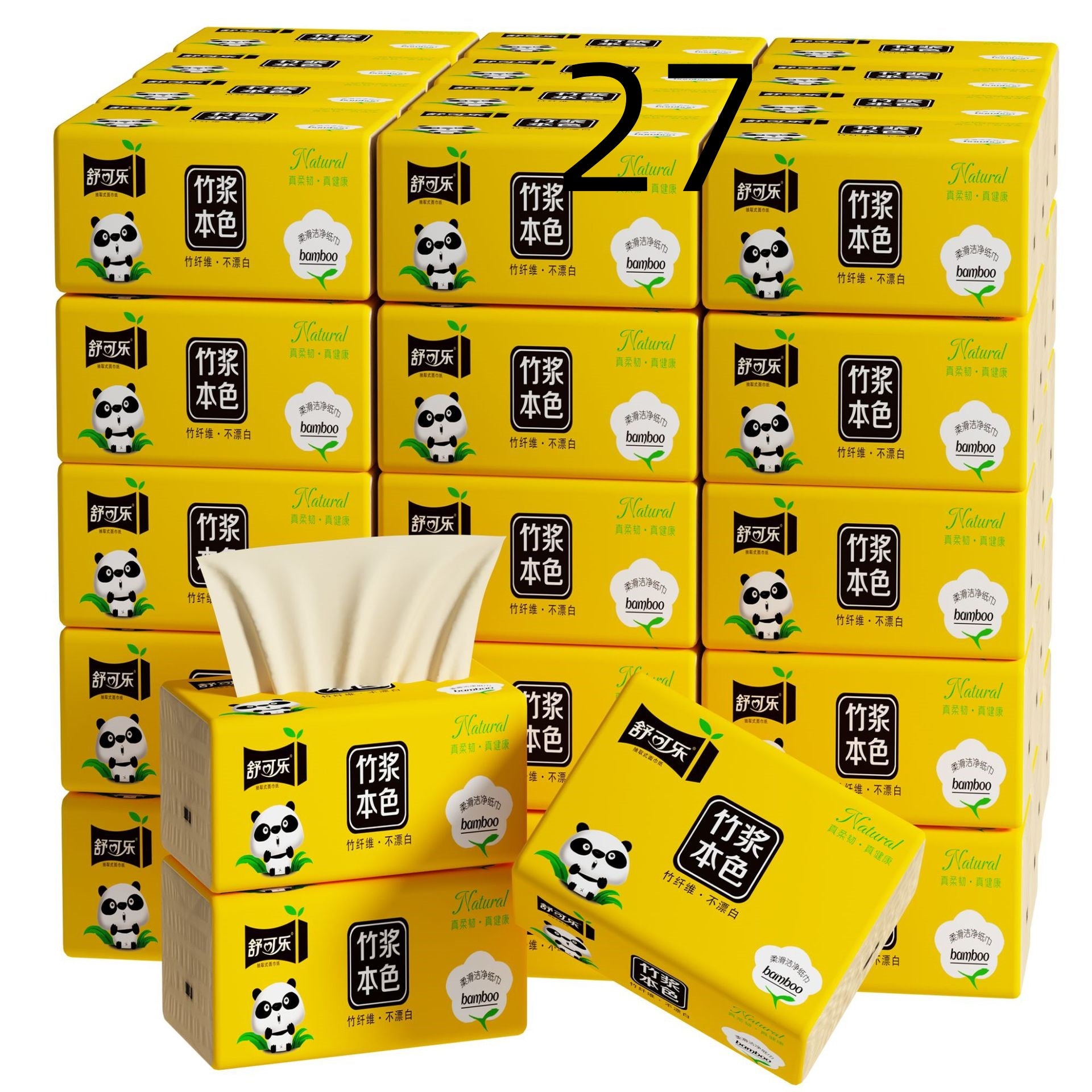 Bamboo Pulp Tissue Paper - Bulk Packaging Original Colored Paper | Family Welfare