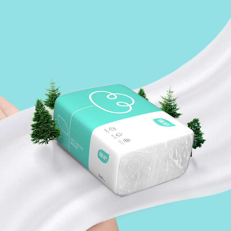 Virgin Pulp Wood Pulp Facial Tissues, Baby Tissues, 4 Packs (Inventory: 28,000 stocks)