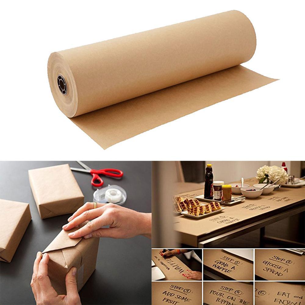 DIY Roll Kraft Paper Roll Crafts Gift Flower Package Decoration (Inventory: 20,000 stocks)