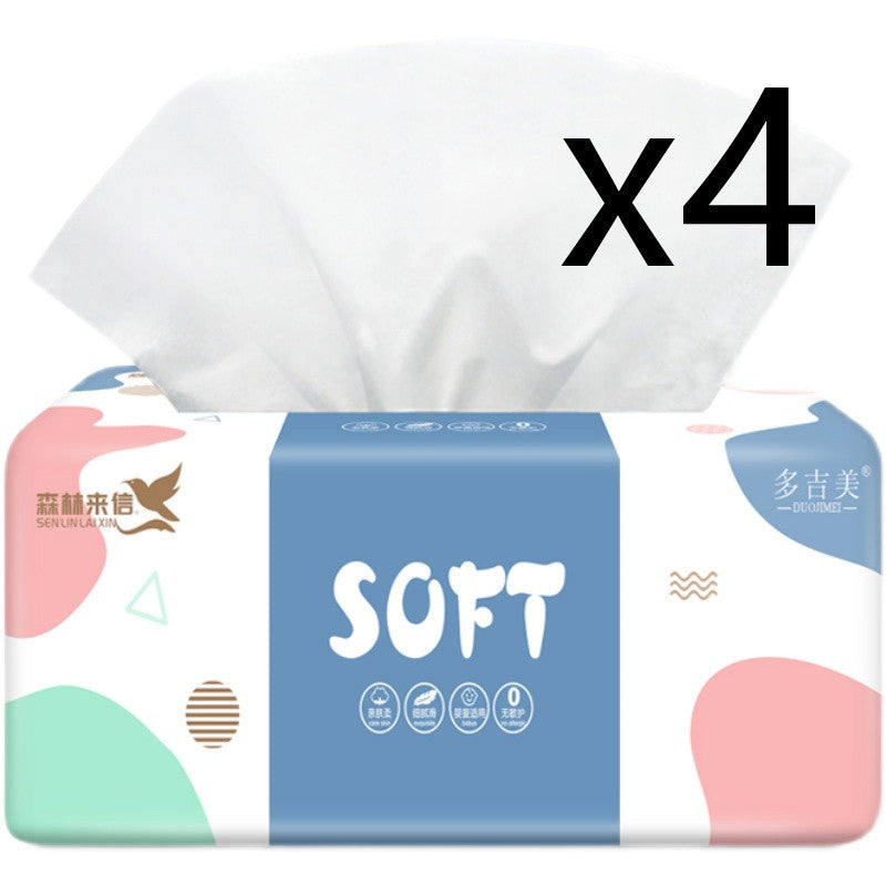 Wood Pulp Soft Eco - Friendly Household Napkins Tissue/Extractor Facial Tissue (Inventory: 21,000 stocks)