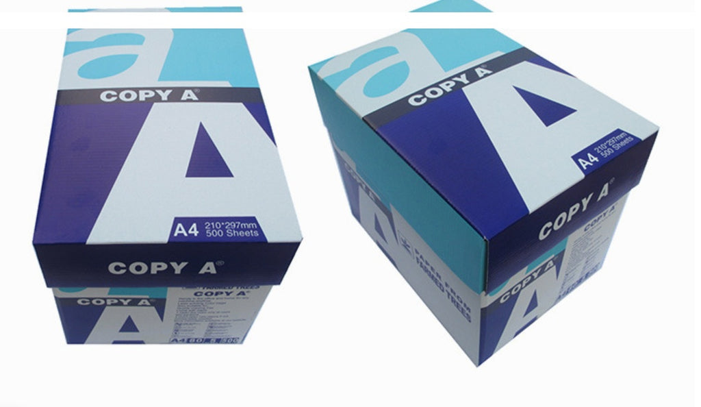 Wood Pulp High White Office A4 Copy A Paper 80g Export (Inventory: 12,000 stocks)