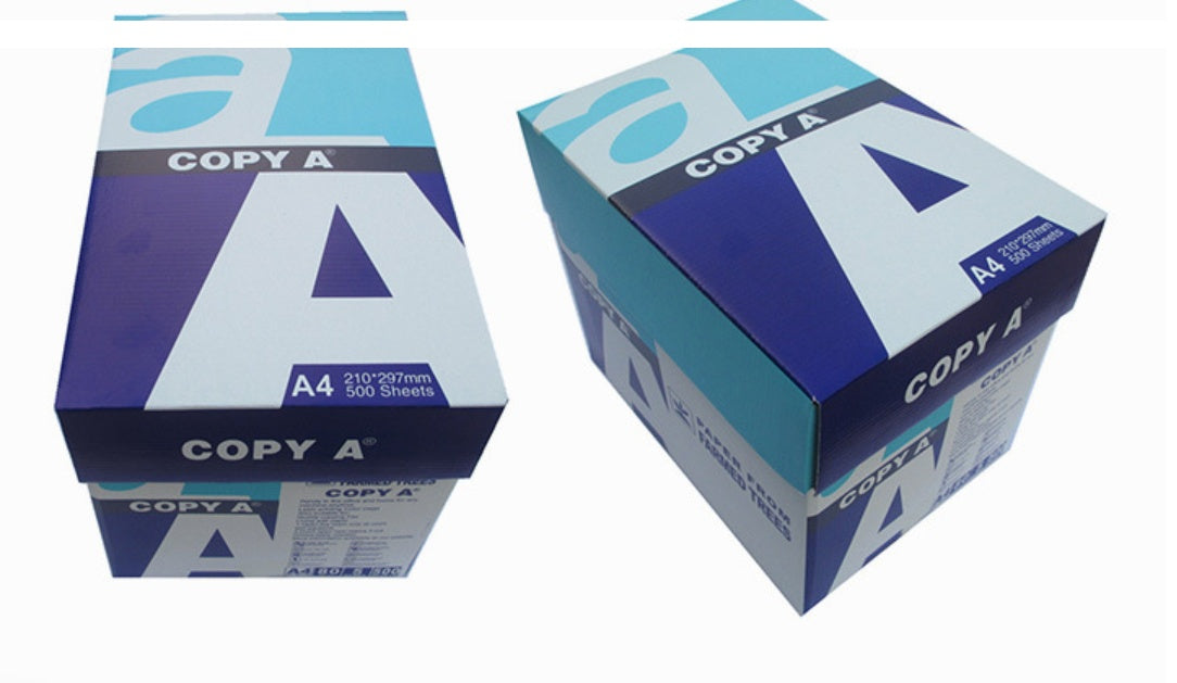 Wood Pulp High White Office A4 Copy A Paper 80g Export (Inventory: 12,000 stocks)