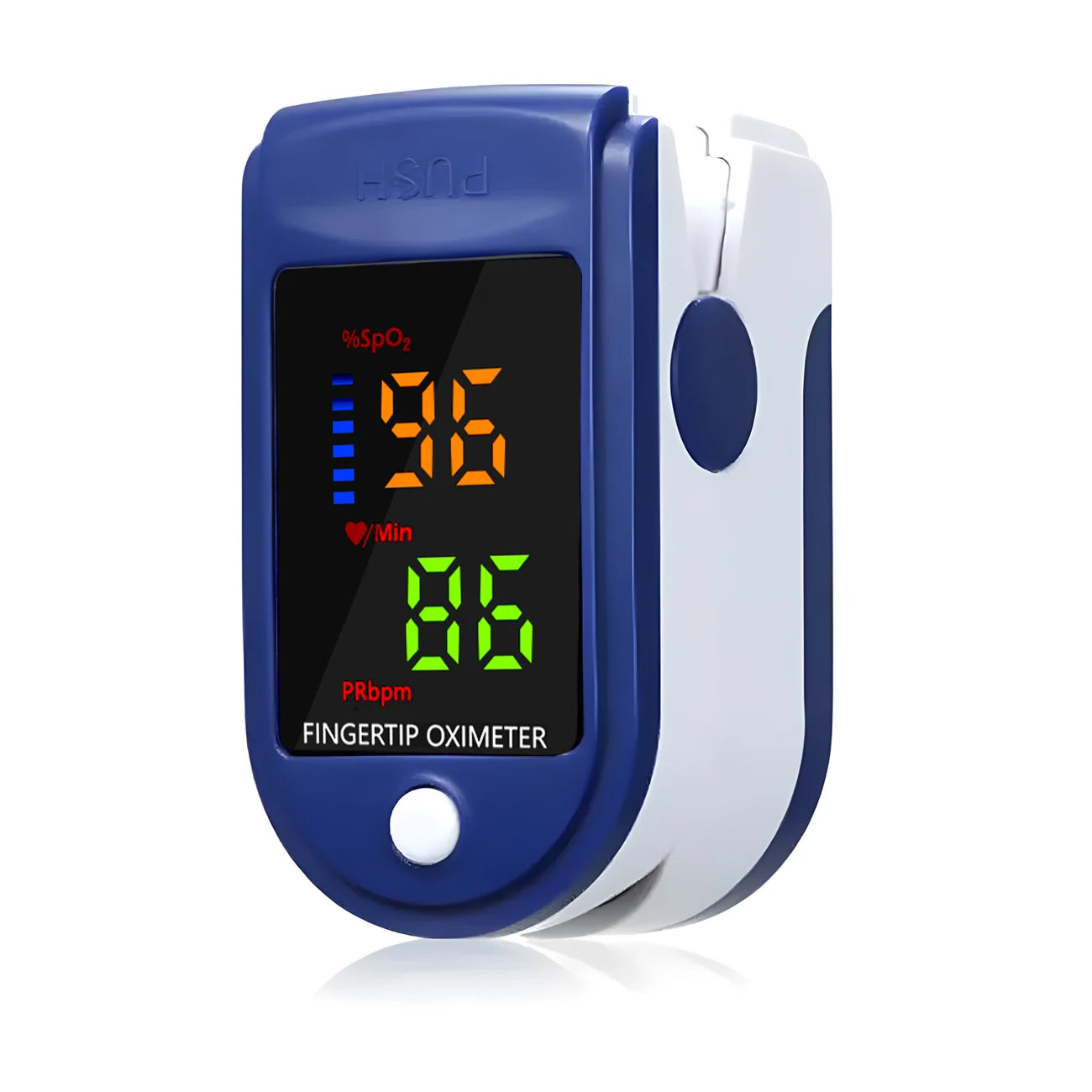 Finger Pulse Oximeter SpO2 Blood Oxygen Saturation Monitor with Rate Measurements Meter Medical Digital LED Heart Rate