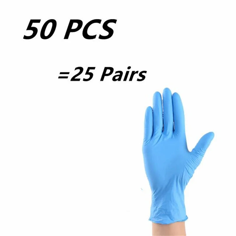 Kids Disposable Nitrile Gloves - Powder Free Latex Free for Cleaning Crafting Painting Gardening