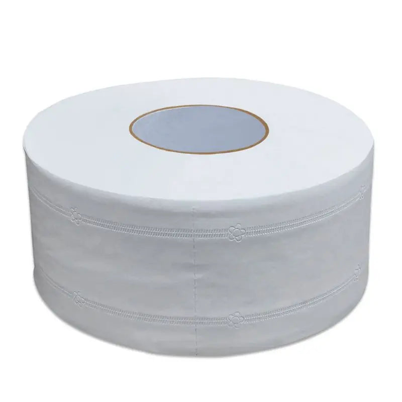 4-Ply Thickened Toilet Paper Roll - Embossed, Fluorescent-Free Bath Tissue