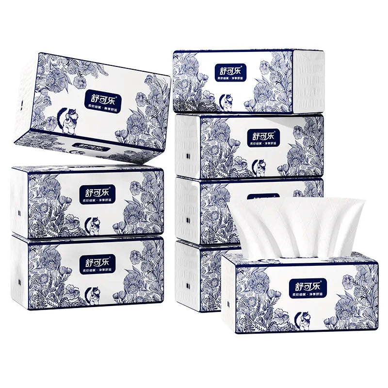 4-12 Packs Of Oversized Toilet Paper, 5 Layers Thick, 420 Sheets/pack, 84 Packs/pack, Napkins, Hand Wipes, Toilet Paper