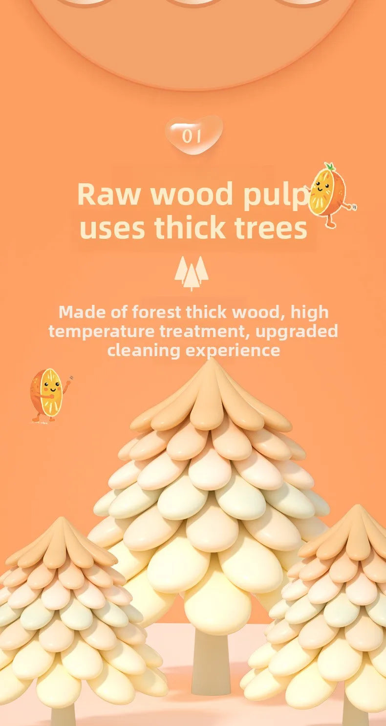 20-Pack Virgin Wood Pulp Tissue Paper - Premium Facial Tissues for Car, Home & Living Room | Soft Household Napkins