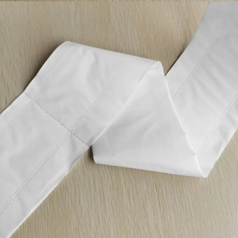4-Ply Thickened Toilet Paper Roll - Embossed, Fluorescent-Free Bath Tissue