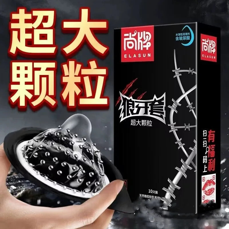 Climax Dotted Textured Condoms - 12 Pack Enhanced Sensation Latex Condoms