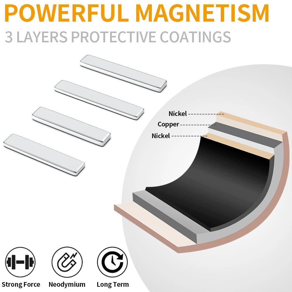N35 Small Round Neodymium Magnets with Adhesive - Super Strong Rare Earth Disc Magnets