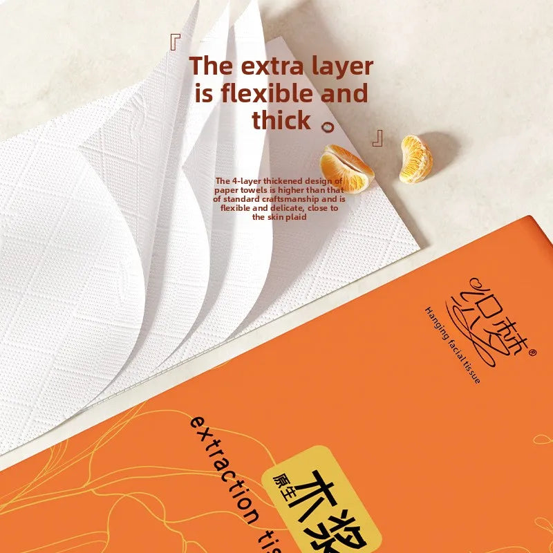 2-6 Lifts, Hanging Paper Drawer, 4-layer Thickening, 1000 Sheets/lift, 250 Pulls/lift, Napkins, Toilet Paper, And Hand Wipes