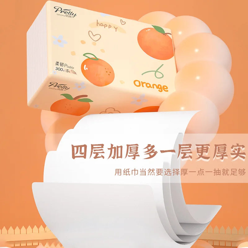 20-Pack Virgin Wood Pulp Tissue Paper - Premium Facial Tissues for Car, Home & Living Room | Soft Household Napkins