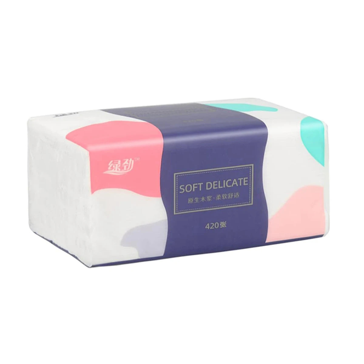 1pc/6pcs thick facial tissue paper, draw a whole box of toilet paper, hand towel, multi-purpose tissue paper