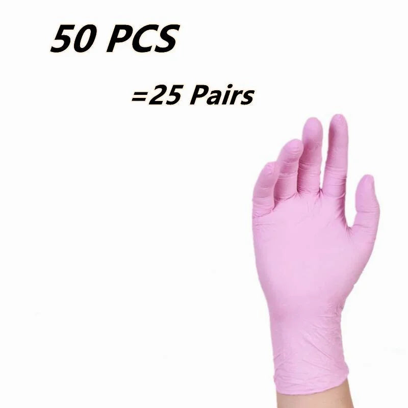 Kids Disposable Nitrile Gloves - Powder Free Latex Free for Cleaning Crafting Painting Gardening