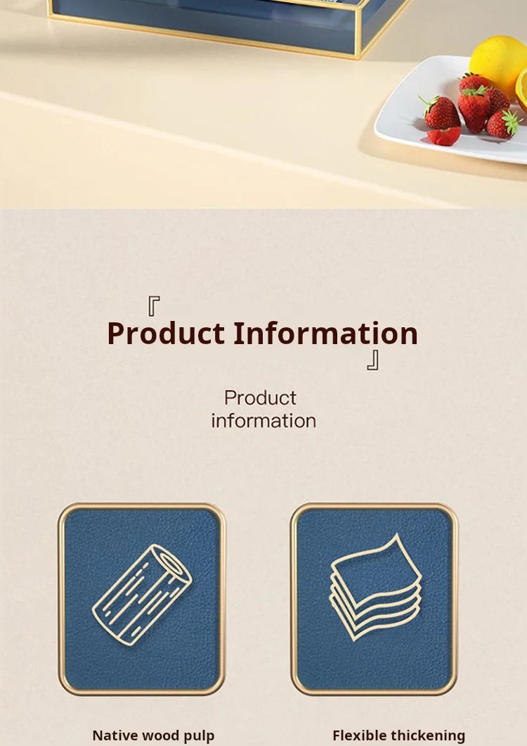 10 Packs Of Large-sized Tissues, A Whole Box Of Household Toilet Paper, Tissue Paper, Toilet Paper, Towels, 300 Sheets