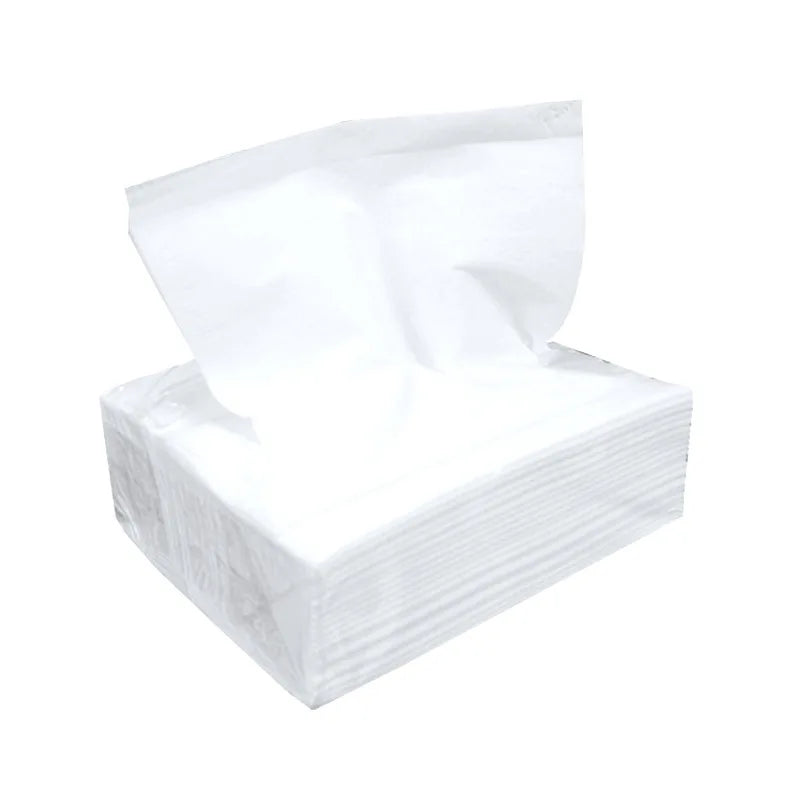 10 packs of 600 sheets high quality 4-layer mini cloth for face, toilet and napkin