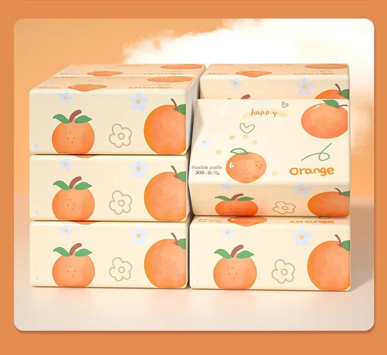 20-Pack Virgin Wood Pulp Tissue Paper - Premium Facial Tissues for Car, Home & Living Room | Soft Household Napkins