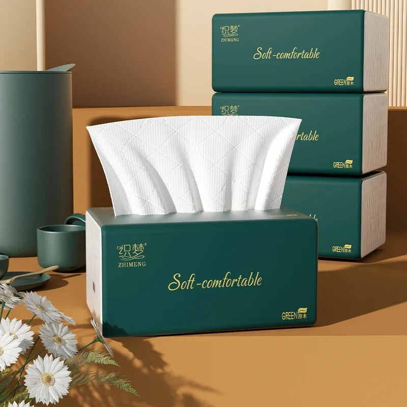 10 Boxes Household Paper Toilet Paper Affordable Towels Removable Facial Tissues Toilet Paper Napkins Disposable Cleaning Wipes