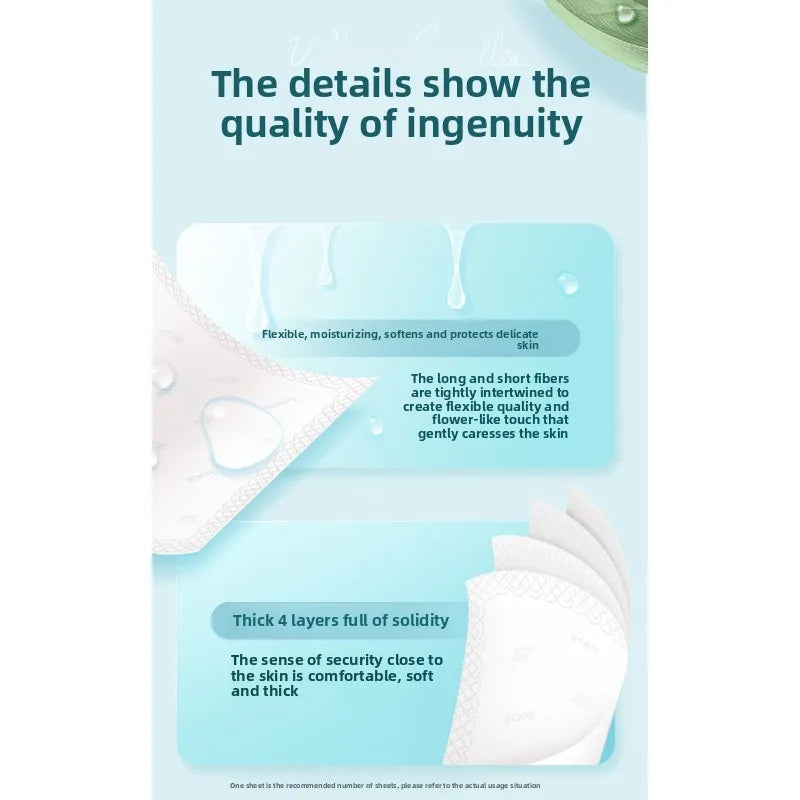 1 Piece 24 Packs; White Tea Floral Handkerchief Paper; Carry A Small Bag With You; Portable Napkins With Thickened Tissue