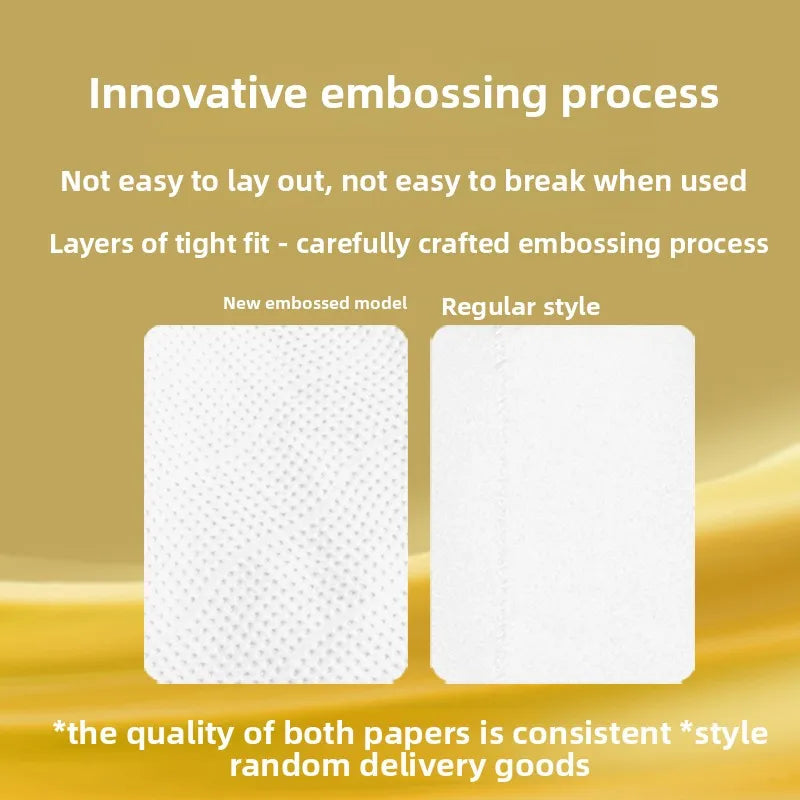 10-40 Small Packs Of Wood Pulp Paper, 4 Layers Thick, 160 Sheets/pack, 40 Packs/pack, Napkins, Tissue Paper, Toilet Paper