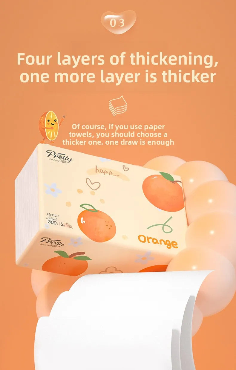 20-Pack Virgin Wood Pulp Tissue Paper - Premium Facial Tissues for Car, Home & Living Room | Soft Household Napkins