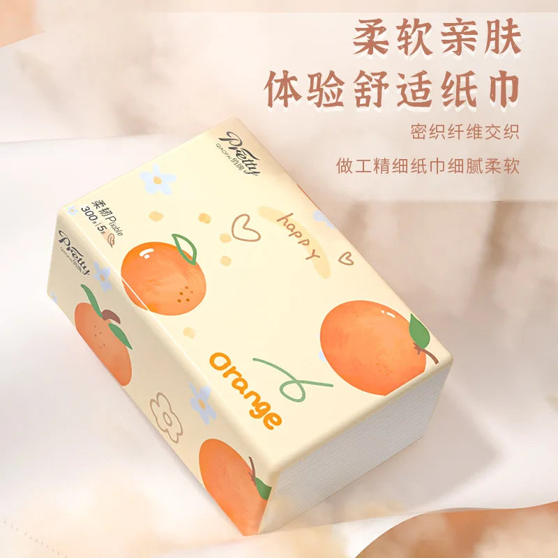 20-Pack Virgin Wood Pulp Tissue Paper - Premium Facial Tissues for Car, Home & Living Room | Soft Household Napkins