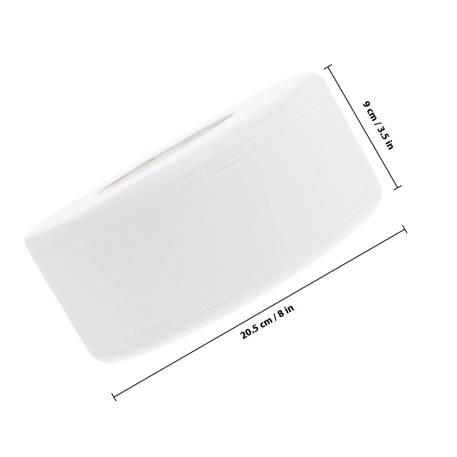 1 Roll Thickened 3-Ply Toilet Paper Soft Strong Absorbent for High Traffic Public Restrooms Hotel School Station Bathroom Tissue