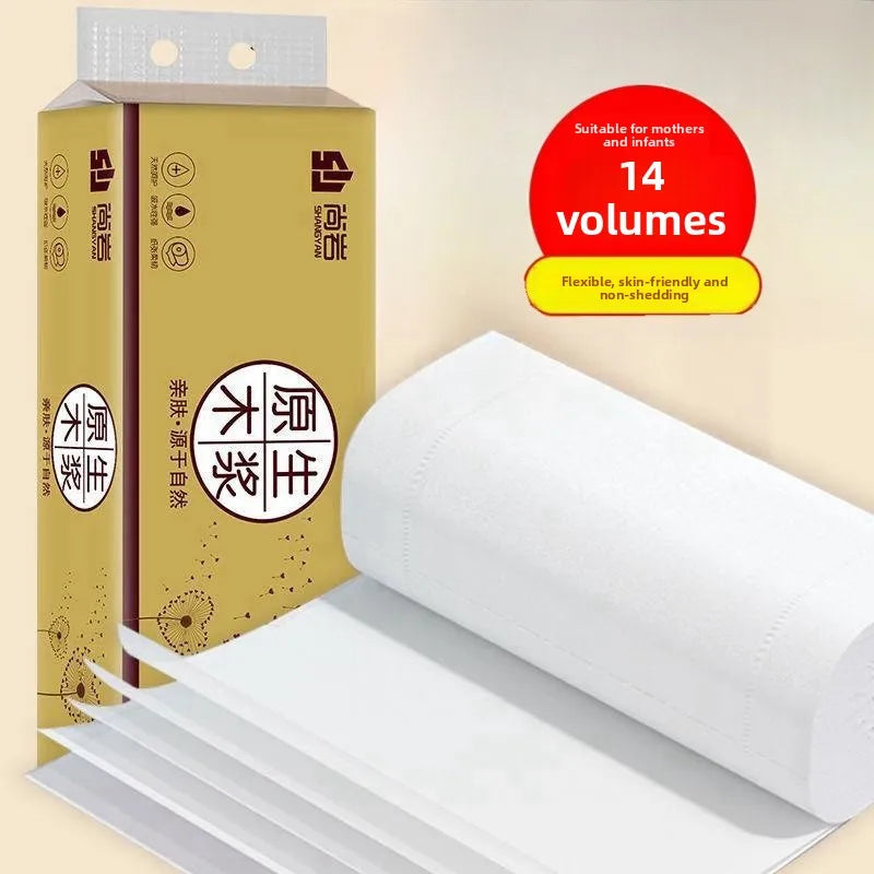 14 Rolls Of Toilet Paper; Roll Of Paper; Roll Paper Toilet Paper; Affordable Toilet Paper; Small Roll Paper