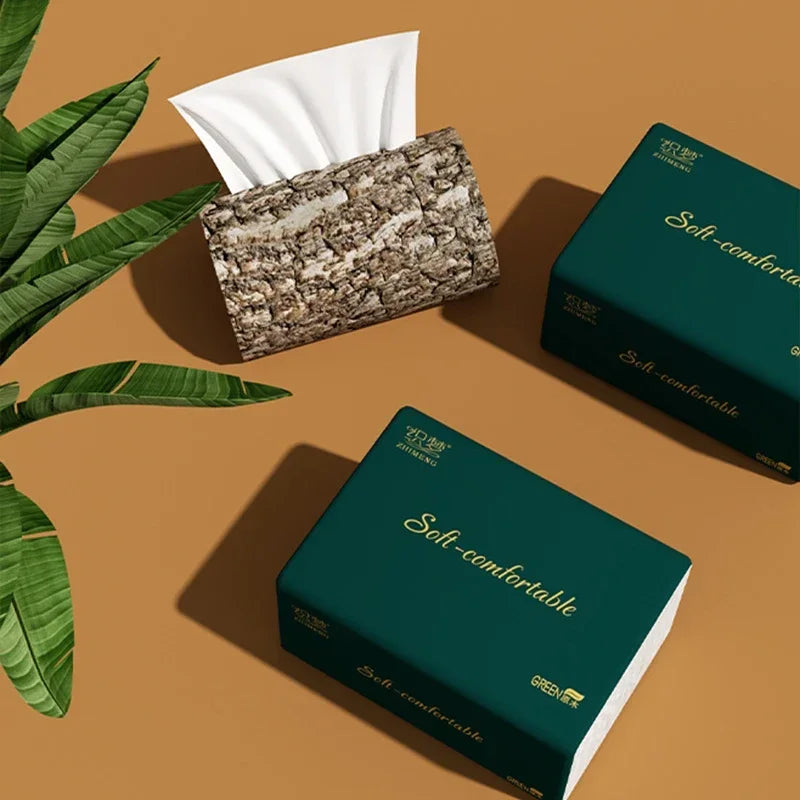 10 Bag Virgin Wood Pulp 5 Layers Soft Paper Napkin for Restaurant Table Dinner Tissues Party Supplies Disposable Hotel Napkins