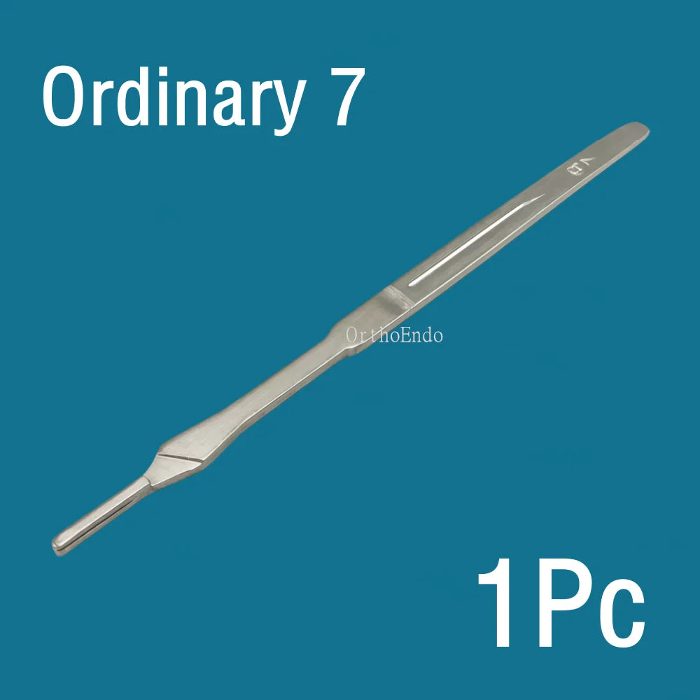 100Pcs Surgical Scalpel Blades Set - Sterilized Medical Grade Blades with Handle for Precision Cutting
