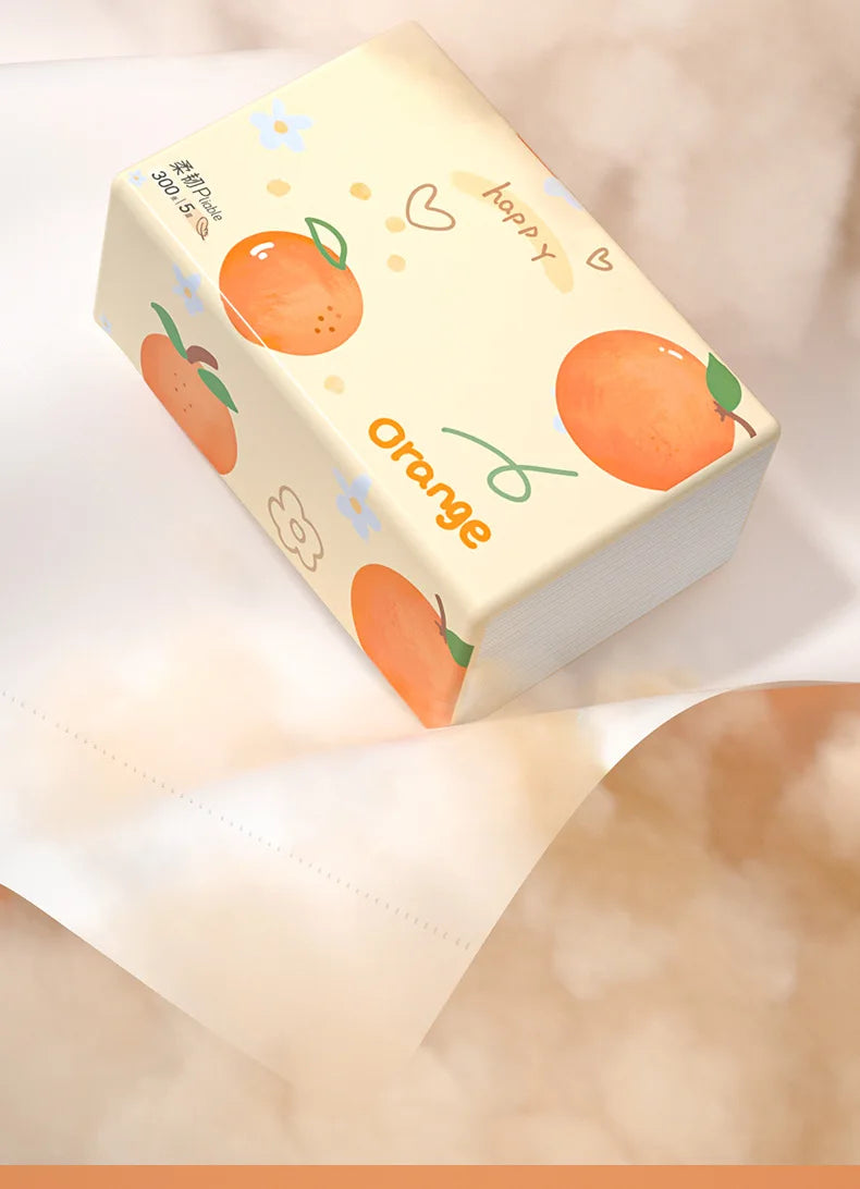 20-Pack Virgin Wood Pulp Tissue Paper - Premium Facial Tissues for Car, Home & Living Room | Soft Household Napkins