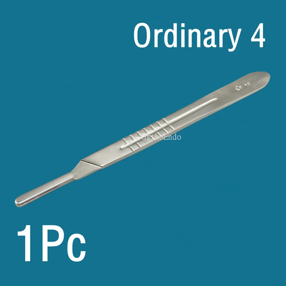 100Pcs Surgical Scalpel Blades Set - Sterilized Medical Grade Blades with Handle for Precision Cutting