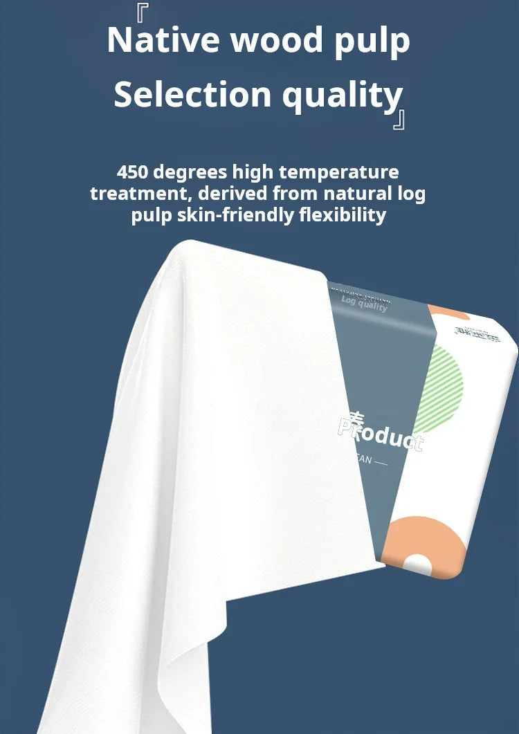 10 Packs Of Large-sized Tissues, A Whole Box Of Household Toilet Paper, Tissue Paper, Toilet Paper, Towels, 300 Sheets