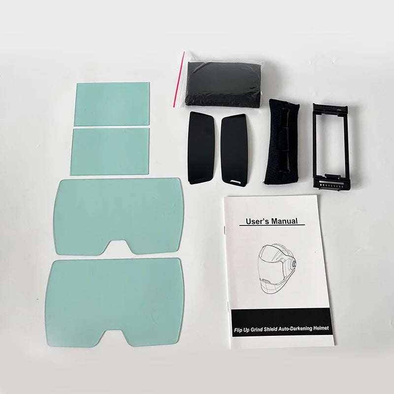 SAFEUP Professional Auto-Darkening Welding Helmet with PAPR Air Purifying System