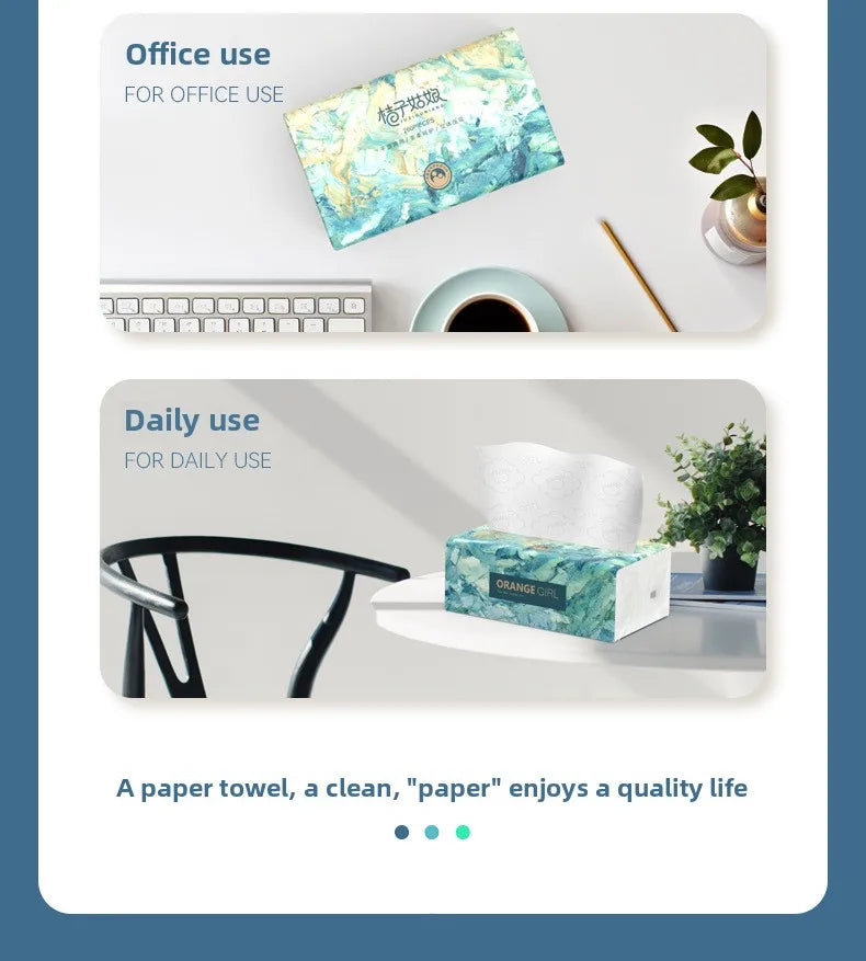 12 Packs, 1 Carton; Household Toilet Paper; Medium Pack Toilet Paper; Kleenex; Napkin; 1 Pack With 280 Draws