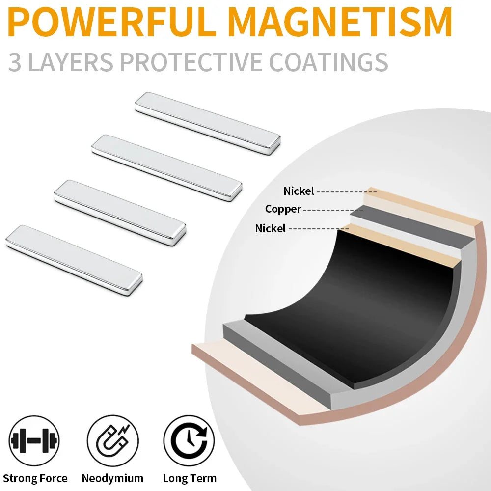 N35 Small Round Neodymium Magnets with Adhesive - Super Strong Rare Earth Disc Magnets