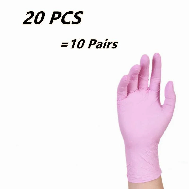Kids Disposable Nitrile Gloves - Powder Free Latex Free for Cleaning Crafting Painting Gardening