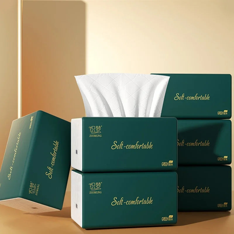 10 Boxes Household Paper Toilet Paper Affordable Towels Removable Facial Tissues Toilet Paper Napkins Disposable Cleaning Wipes