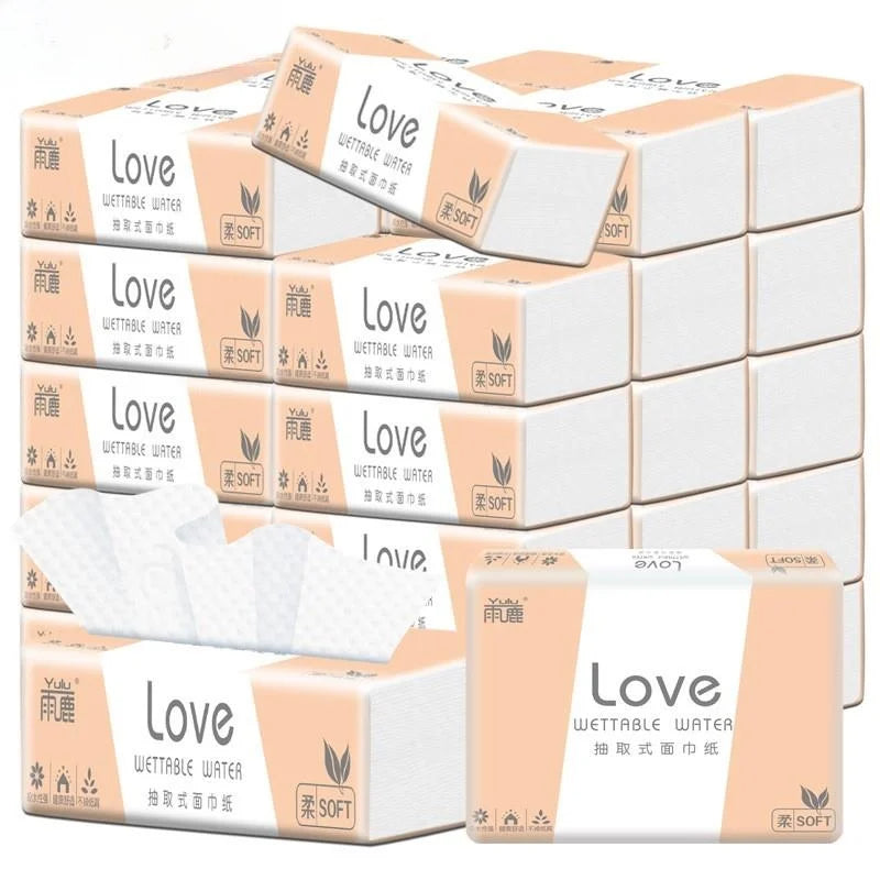 Bulk 80 Boxes Paper Napkins - Hygienic Dinner Napkins | Home & Restaurant Use