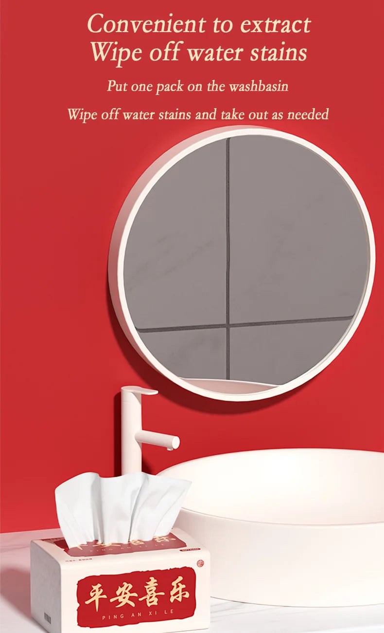 30 large packs of toilet paper can be wet water pliable log affordable pack tissues napkins 5 layer thickened embossed