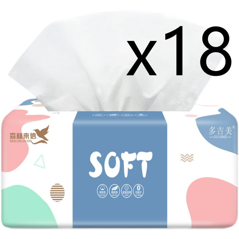 Wood Pulp Soft Eco - Friendly Household Napkins Tissue/Extractor Facial Tissue (Inventory: 21,000 stocks)