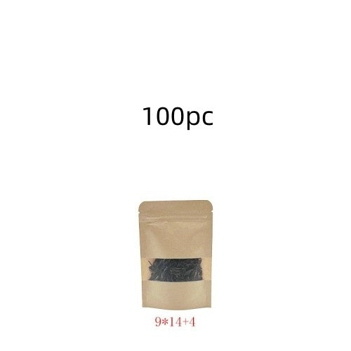 Kraft Paper Frosted Window Food Bag (Inventory stocks: 127,000 stocks)