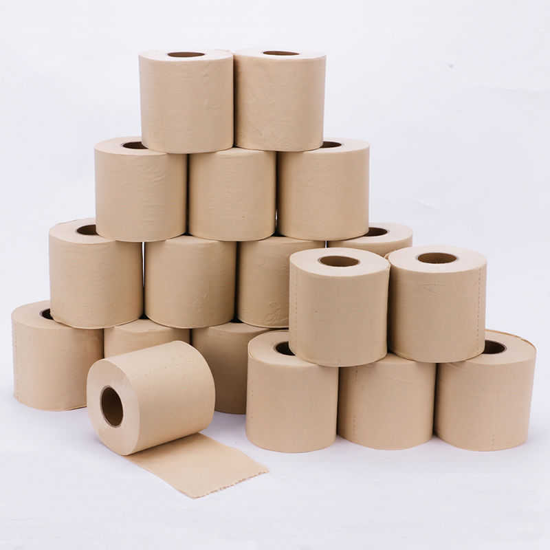 Bamboo Pulp Eco-Friendly Household Toilet Paper Roll Thickened 4 Layers (Inventory: 90,000 stocks)